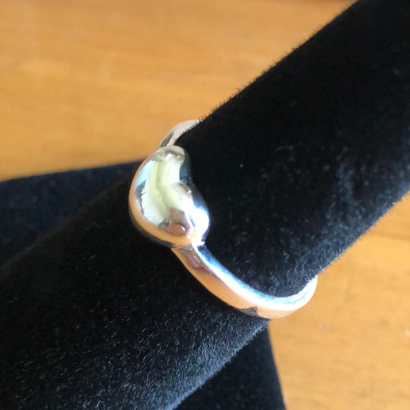 925 Puffed Heart Ring - Picture 3 of 6